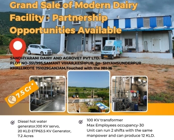 Grand Sale of Modern Dairy Facility – Partnership Opportunities Available