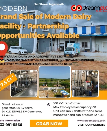 Grand Sale of Modern Dairy Facility – Partnership Opportunities Available